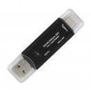 Asonic USB2.0 Tip A/C USB citac mem. kartica