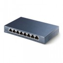 TP-Link TL-SG108, 8-port GbE switch, metalno