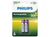 Punjiva baterija PHILIPS R03B2A80, AAA, 800mAh, 2kom
